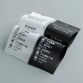 Custom Logo Clothing Labels TPU Wash Care Tags for Garments Center Fold