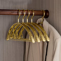 Modern Single-Tier Coat Rack Glossy Clothes Hanger Guangdong Factory's Flexible Bag Hanging Solution Bathrooms Aluminum Alloy