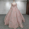 5660 Custom Shining Sequin Embellished Lady Clothing Round Neck Evening Girls Dresses