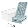 3Pack Silicone Ice Cream Maker Eco-Friendly Freezer Safe Round Ice Cube Trays for Cocktail Whiskey Tea Coffee