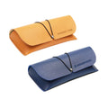 XUZE SC-429 Women and Men's Flexible Slim PVC Sunglasses & Eyeglass Case with Drawstring Closure Multi-color