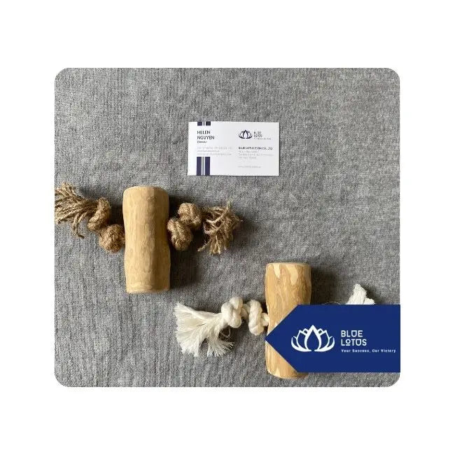 Hot Selling Coffee Wood Dog Chew Stick Safe Wooden Pet Toy for Chewing Teething and Dental Health Support Vietnam