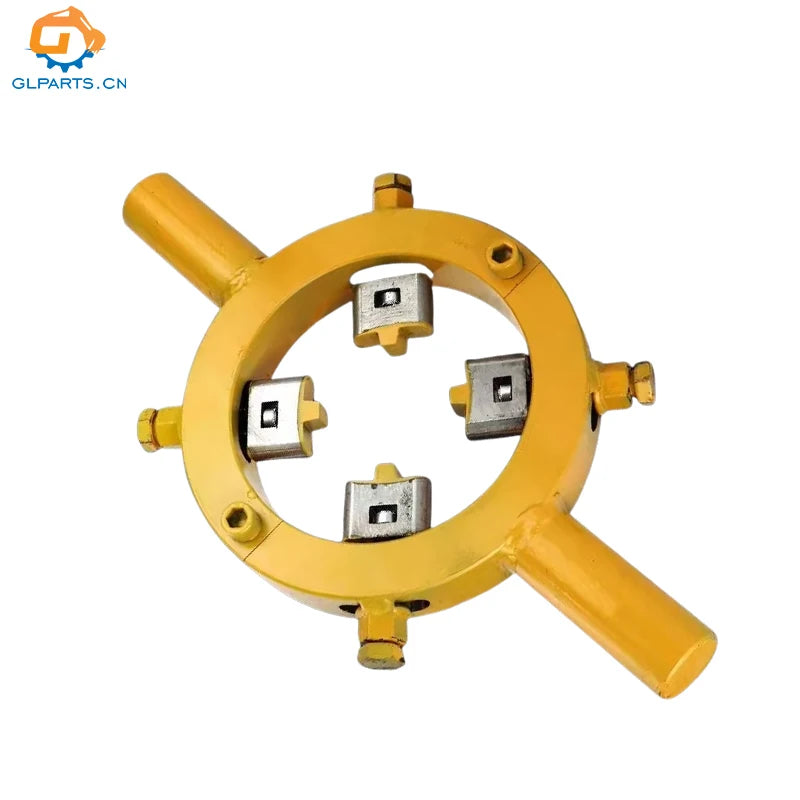 Adjustable Increase Large Four Claws Round Wrench Removal Valve Cylinder Tool Cylinder Removal Tool