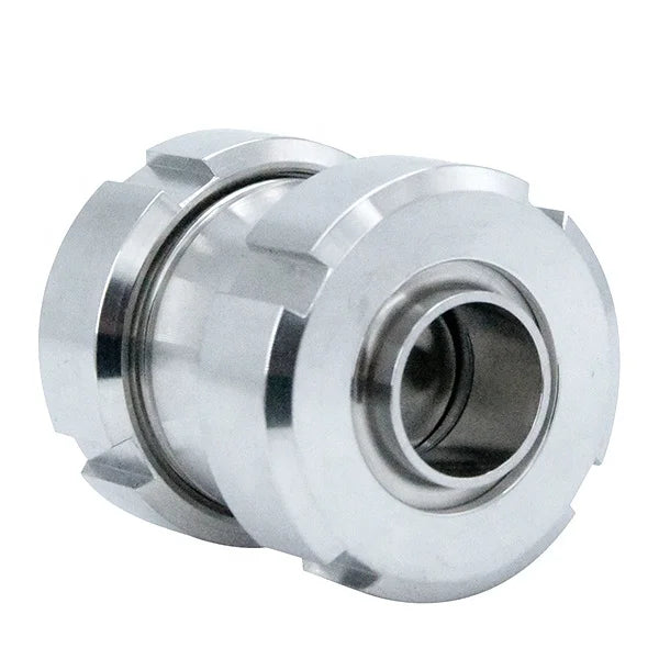 Stainless Steel Sanitary One-Way NUT Check Valve Tri Clamp PTFE Sealing Pneumatic Water 1/2"-6" Port Size Normal Temperature