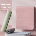 Eco-friendly High Density Portable Durable Non-Slip Foldable Gym Sports Athletics Custom TPE Fitness Pilates Yoga Mat