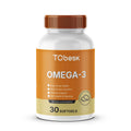 High Quality TCbesk Adults' Omega 3 Softgels Dietary Supplements for Brain and Heart Support & Eye Health Maintenance