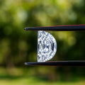 IGI Certified 1 Carat Half Moon Cut Lab Grown Diamond VS1 D Shaped Excellent Cut SHREERAJ SOLITAIRE Loose Jewelry