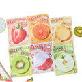 Promotional Cartoon Fruit Memo Pad Kawaii Stationery Memo Pad Self Adhesive Memo Pads 30 Sheets