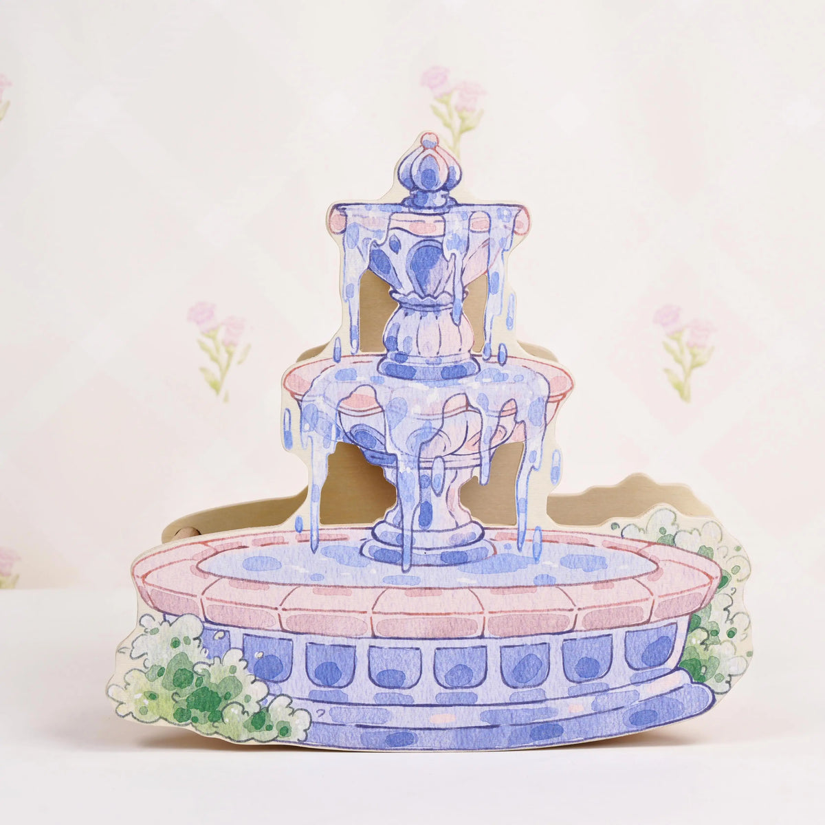 Original Design Fairy Tale-Themed Fountain Windmill-Shaped Hamster Hide MegaBDM