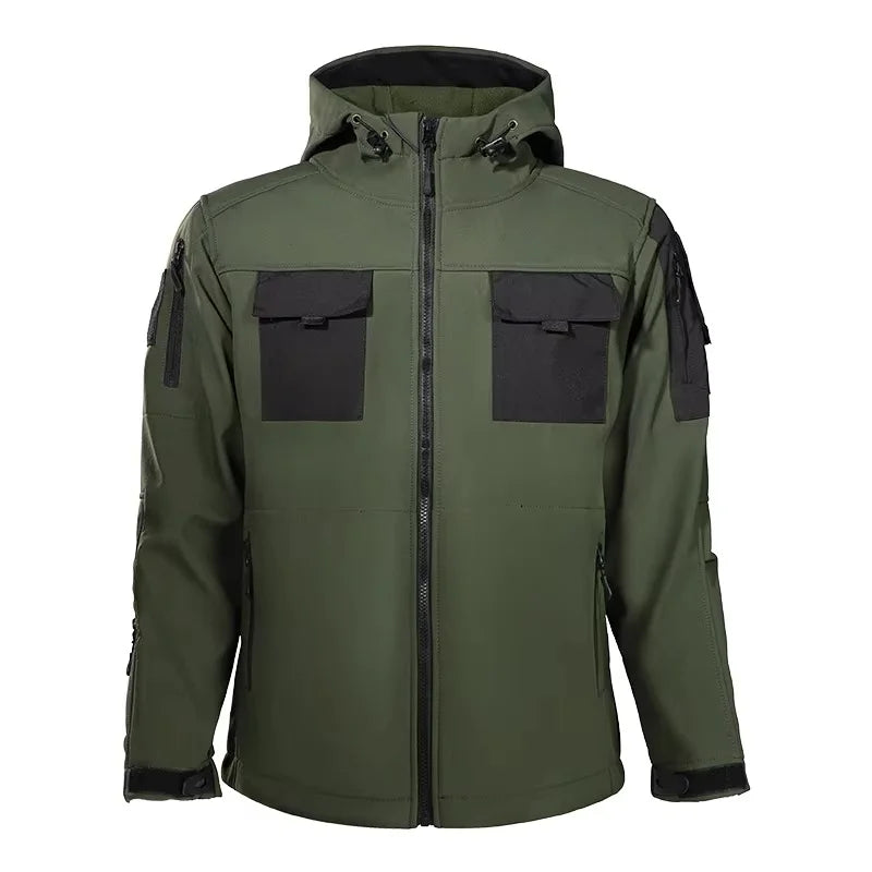 Unisex Winter Bomber Jacket Waterproof Windproof Lightweight Comfortable Durable Sports Travel Breathable Front Logo