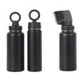 Hot Sale Double Wall Vacuum Insulated 304 Stainless Steel Thermos 24oz 32oz Water Bottle with Magnetic Lids Phone Holder