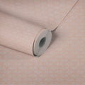 Made in Germany-Sale Damask Pattern Household Use Art Deco Pink White Glitter Non Woven Vinyl Wallpaper Rolls-10.05 X 0.53m