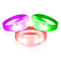 LED Bracelet Remote Control 4 Super Bright LEDs Eco-Friendly Adjustable Silicon Band 12-Hour Battery Life CE RoHS Certified