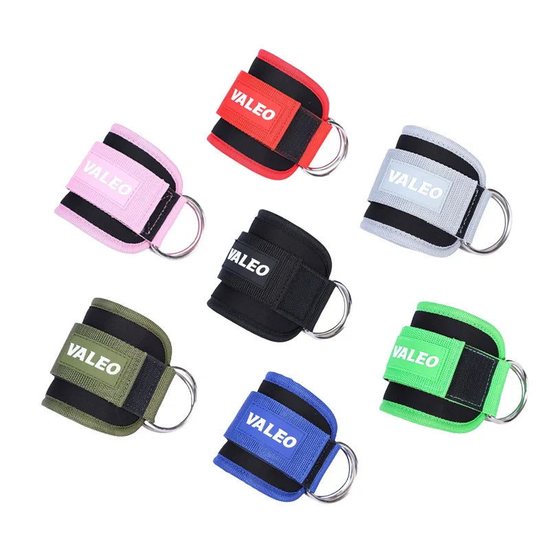 Wholesale Adjustable Padded Ankle Straps for Cable Machine | Gym Fitness Leg Workout Training Ankle Straps