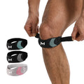 Melenlt Adjustable Knee Strap Patella Support Brace Pain Relief Double Compression Knee Belt for Running
