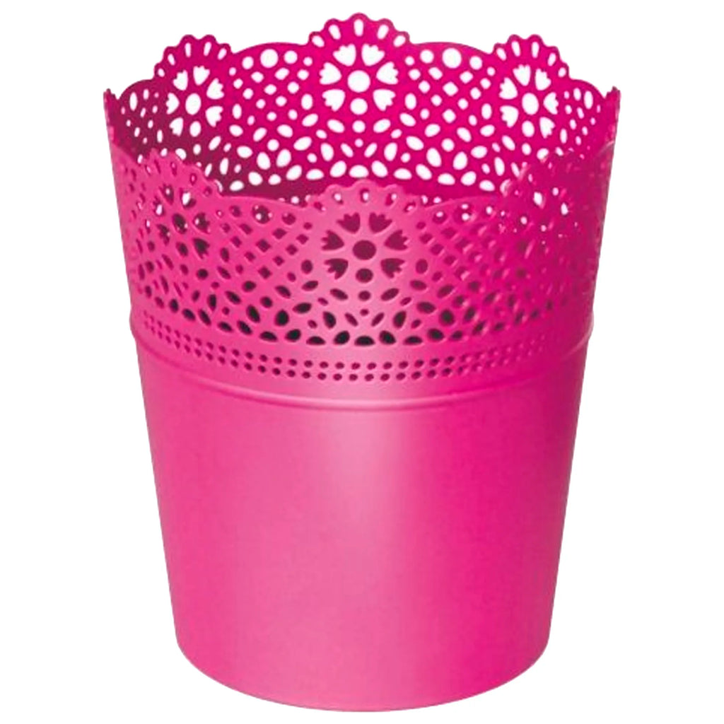 LACE flower pot dimensions (mm) 180x180x210 Fuchsia color