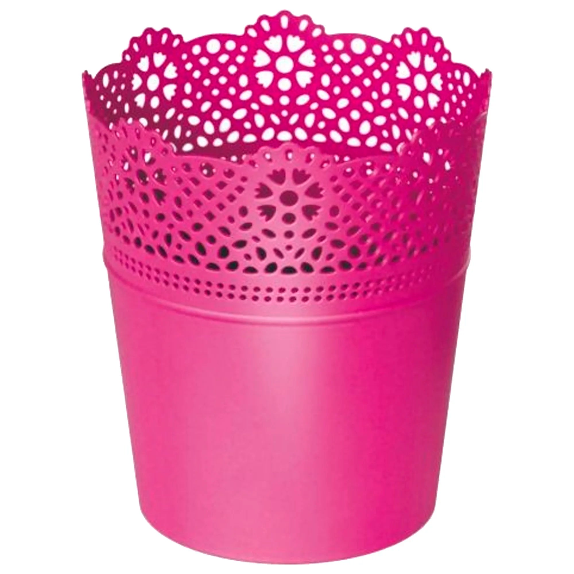 LACE flower pot dimensions (mm) 180x180x210 Fuchsia color