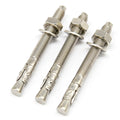 Custom Factory Direct Wedge Anchor Bolt Grade 8.8 10.9 12.9 Stainless Steel Black/Zinc Finish M6 M8 M10-M24
