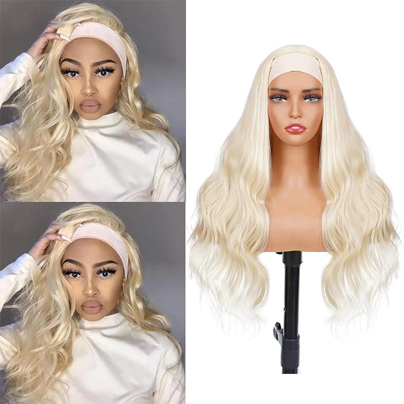 CLJhair Body Wave Headband Wigs Human Hair Wigs With Various Headbands