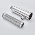 19mm-102mm Stainless Steel Double Filter Clamp Pipe Quick Fitting Angle Filter for Water Clamp Type Live Joint Type Structure