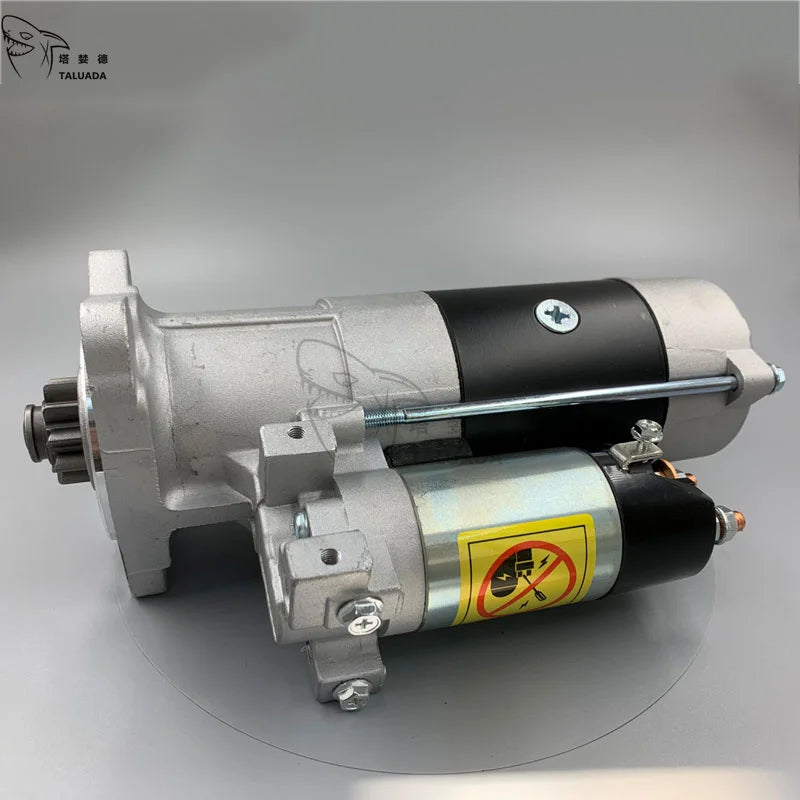 TALUADA Excavator S6E Engine Starter Motor M008T60871 32B66-0102 for Starting Motor  E312C E320B E312B E320C E313