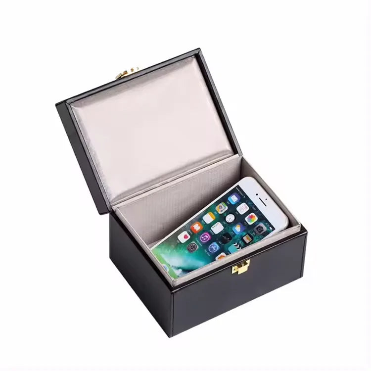 2024 Elegant Faraday Faraday Car Key Signal Blocker Shielding Fob Protecting Box EMP Protection Box