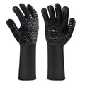Customized Dotted Style BBQ Grill Gloves Heat Resistant Easily Cleaned Knit Cotton Certified for Barbecue Grilling Oven Mitts