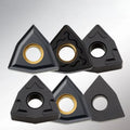 AMJ Cast Iron CNC Blade Pig Iron WNMA080404 Ductile Iron Turning Insert OEM Peach Shape External Turning Tool