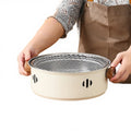 Tabletop Grill Portable Foldable Small Lightweight Stove Mini Charcoal BBQ Grill Stainless Steel Camping Party