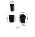 2020 New Eco-friendly ABS Plastic Strap Belt Ring Classic Rope Cord Lock Ends Stopper Clip Bag Accessories Customized Color Logo