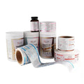 MU Packing Self-Adhesive Stickers Synthetic Advertisement Paper Label Stickers Packaging Custom Your Own Logo