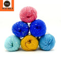 Hot Seller 7 Ply Colored Dots Cotton Yarn Speckled Yarn Chan Knit Yarn for Handcraft