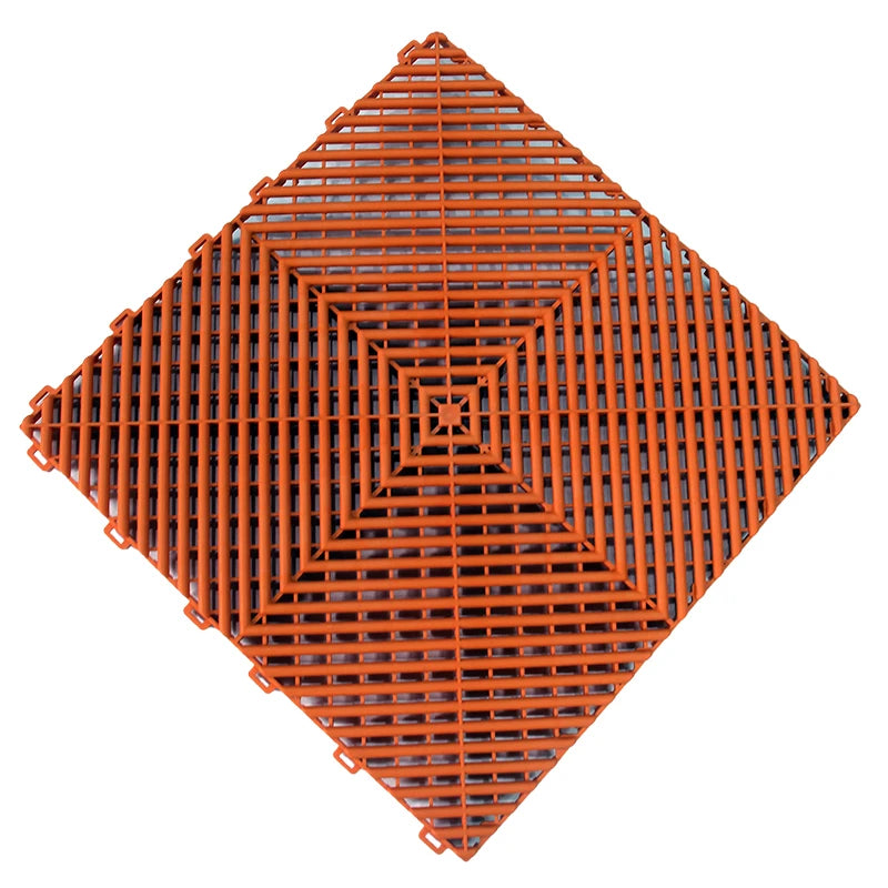 HanYin Wholesale Price Garage Floor Tiles Interlocking Mechanic Plastic Slat Floor Mat
