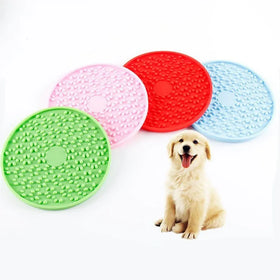 Lifetop Silicone Lick Mat for Dogs Deep Grooves Licking Pat for Dog and Cat Enrichment Toy Strong Suction Grip