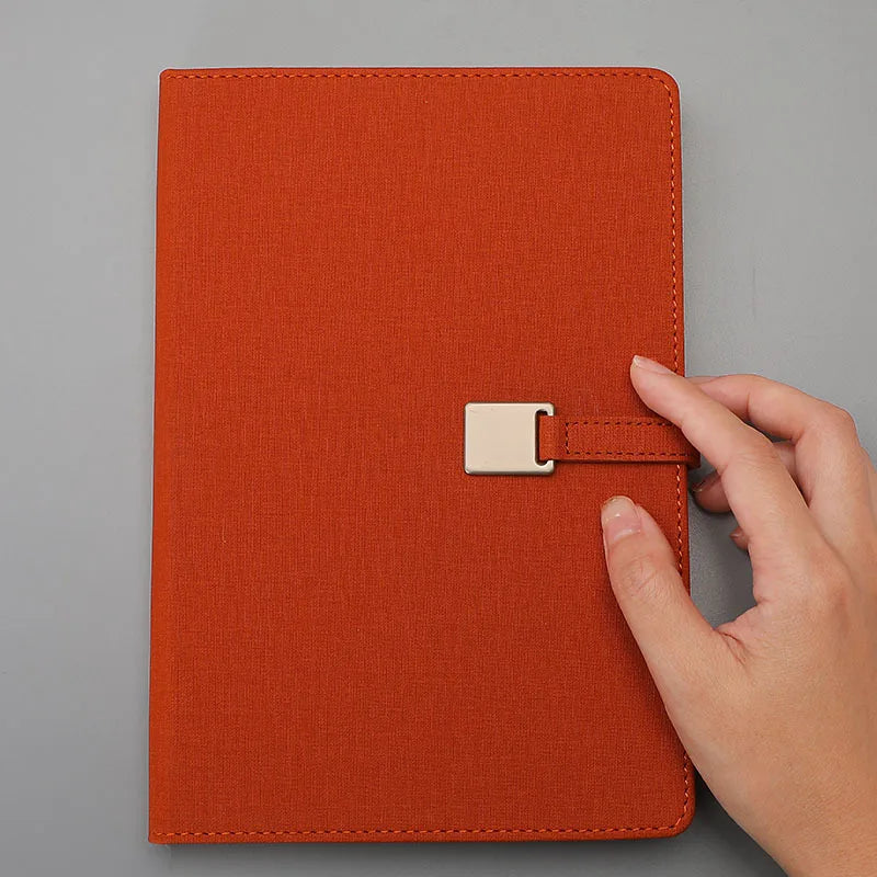 New Business Gift Promotional Hardcover Office Notebooks With Pen Gift Box