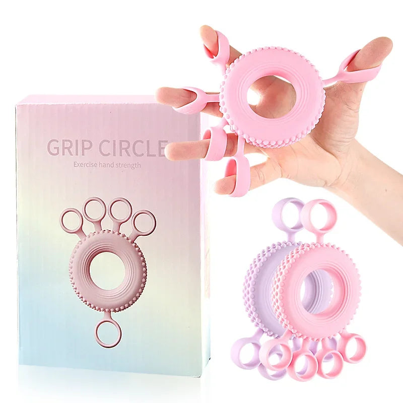 Adjustable Hand Grip Strengthener Finger Exerciser Set for Rehabilitation Forearm Workout & Physical Therapy Training