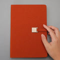 Classic Hardcover Journal A5 Executive Writing Portfolio Refillable Notebook for Professionals and Writers