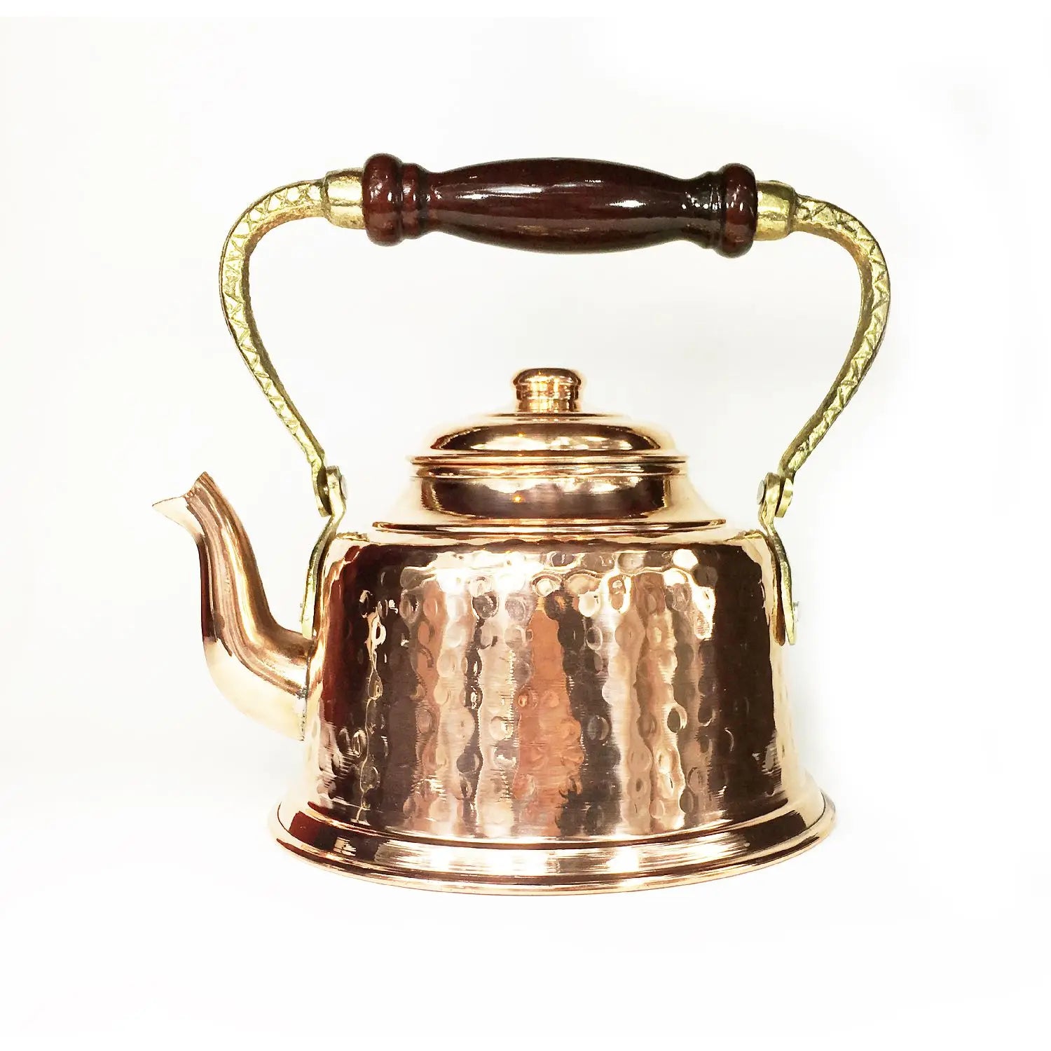 Maras Turkey Copper Teapot Antique Look COPPER Color