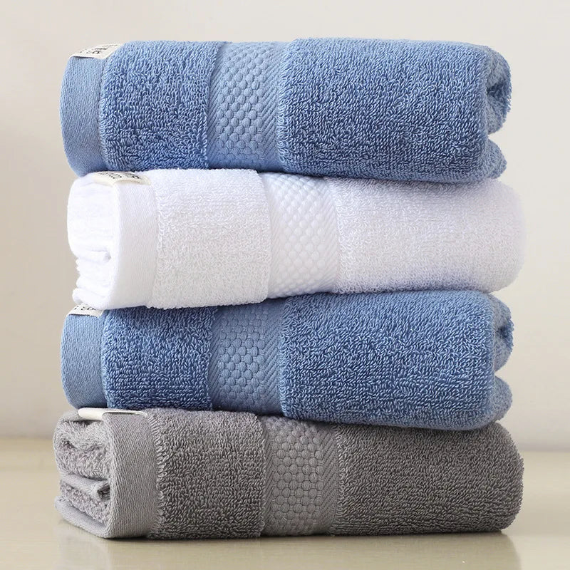 Teen Home Solid Color 100% Cotton Bath Towel-High Quality Hotel & Spa Premium Turkish Towels Soft & Absorbent