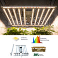 Customizable Samsung LM301H/Evo LED Grow Light | 12 Bars 1000W | UV/IR Separate Control | Detachable Design | Low Shipping
