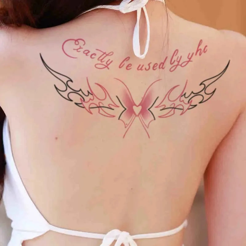 Barbardy CX Disposable Temporary Succubus Tattoo Stickers Waterproof Girl Chest Lower Abdomen High-Grade Cover Scar MegaBDM