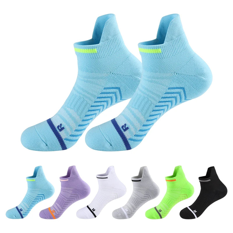 SHIWEI-9007#High Quality Wholesale Custom Sports Socks Football Athletics Socks Anti Slip Soccer Basketball Sport Socks