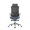 Luxury Modern Ergonomic Office Chair with High Back & Aluminium Base Swivel Mesh Recliner for Executives