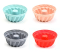 LifeTop Basics Reusable Silicone Baking Cups BPA Free Muffin Liners Dishwasher Safe Muffin Cups
