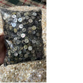 Custom Made Eco-Friendly Black Mother Pearl Shell Buttons Diamond Heart Square Mushroom 2-Holes Flatback Shirt Maker Women's
