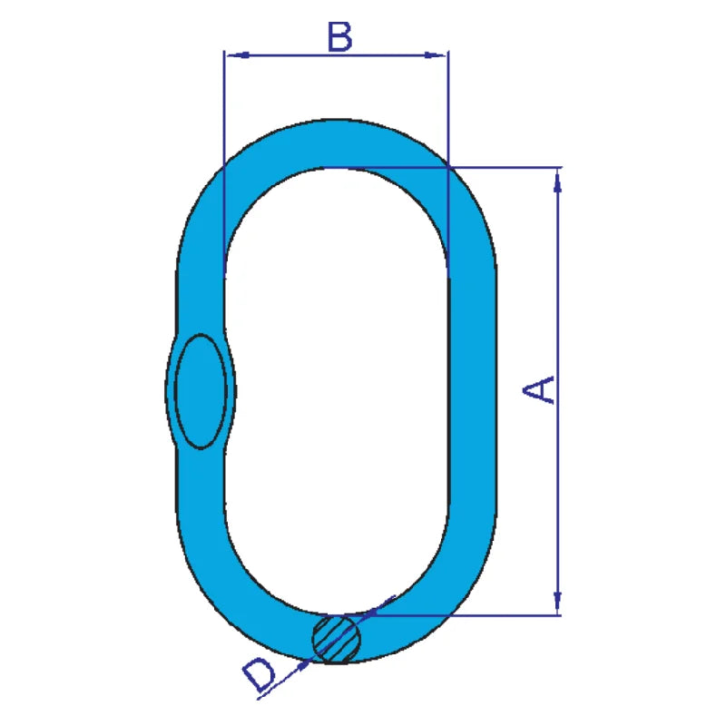 G100 Master Link Forged Super Alloy Steel Lifting Ring for G100 Chain