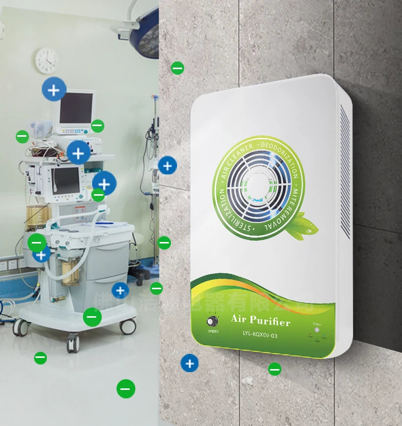 LYL-270-1B Bipolar Ionization Unit Plasma Generator for Separate Air Outlet Hotel Room Air Ionizer MegaBDM