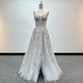 Jancember LSMZ18 Elegant Spaghetti Strap Evening Formal Party Women's Dresses