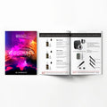 Permanent Makeup Artist Microblading Training English Practice Book & Album with PaperBox Packaging for Tattoos