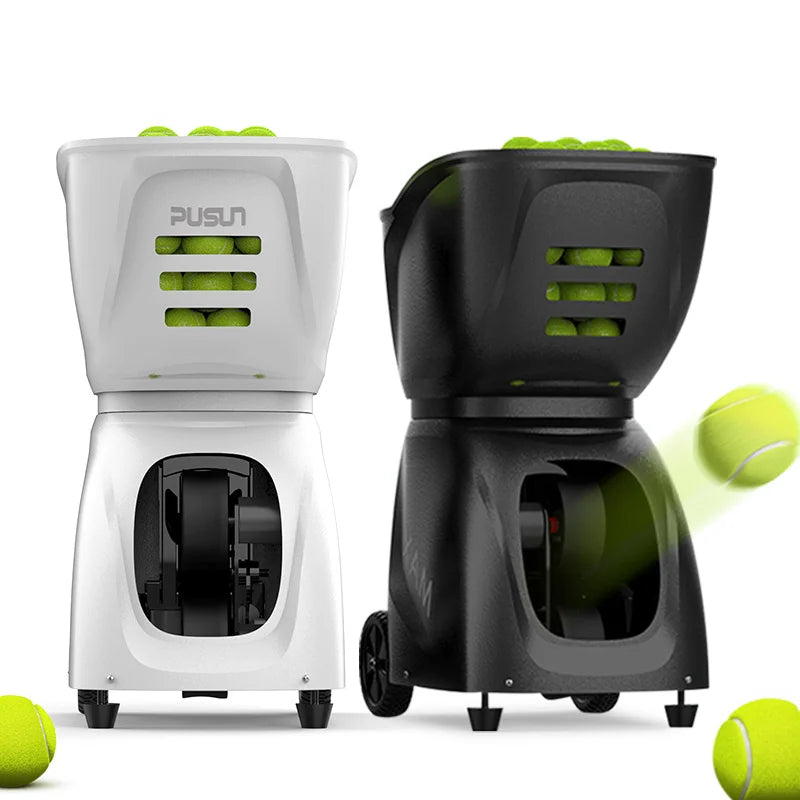 Professional Smart Tennis Ball Machine PUSUN Automatic Tennis Training Equipment Padel Ball Launcher Padel Shooting Machine